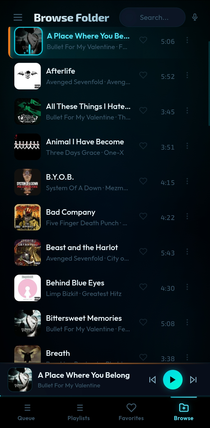 Aura Music Player screenshot 5